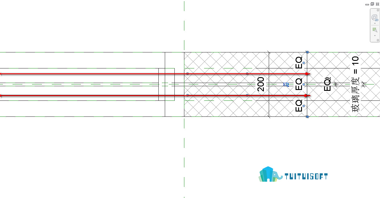 2018-10-20_174421.jpg 腿腿教学网-BIM教程 | Revit 窗族的平面出图设置