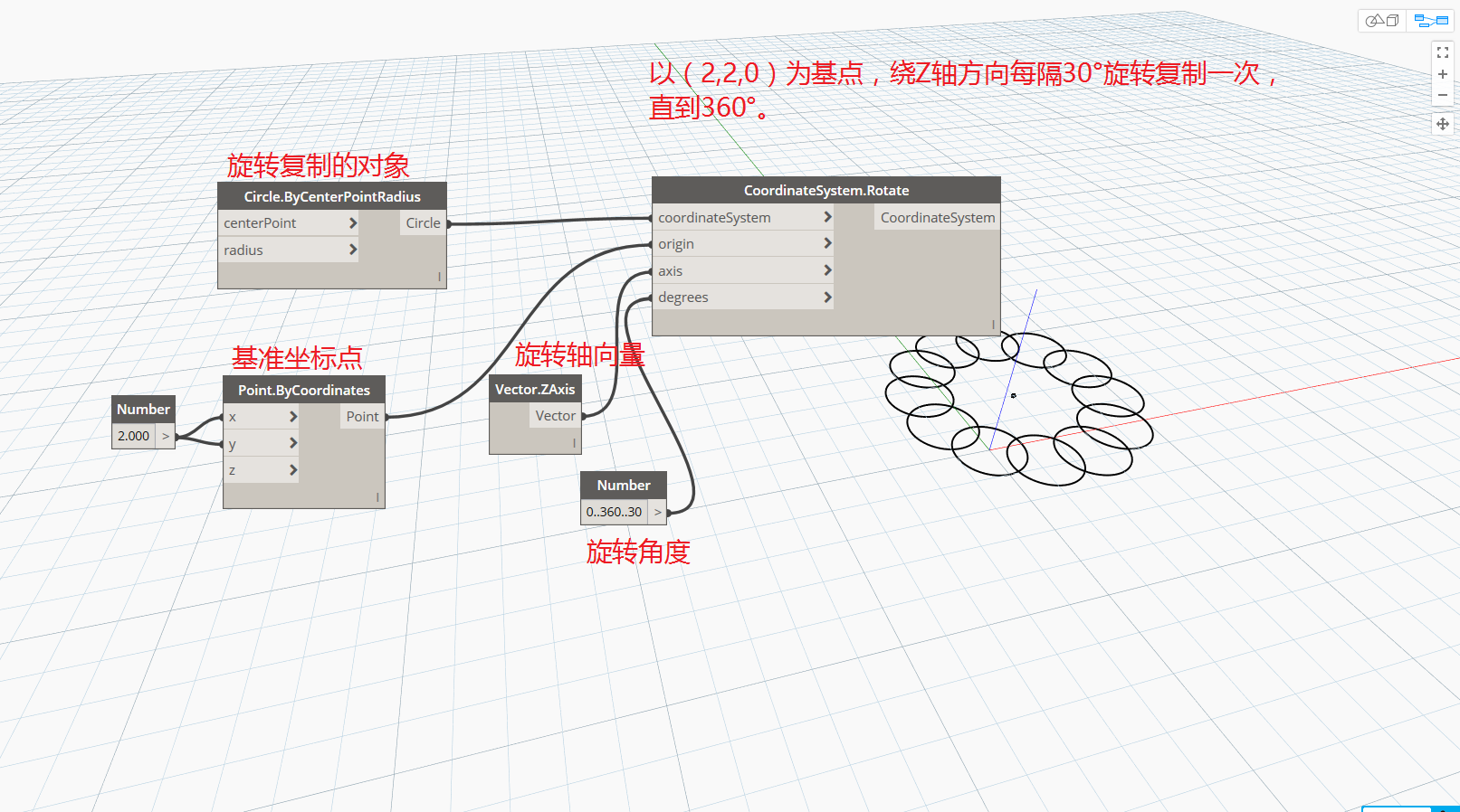 腿腿教学网-Dynamo教程 | Dynamo基础入门常用几何形体的创建与编辑(二)