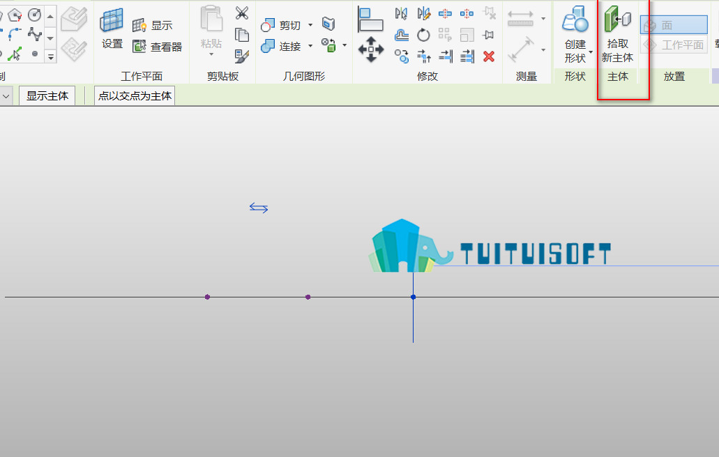 2018-11-02_135152.jpg 腿腿教学网-Revit教程| Revit体量中参照点的类型