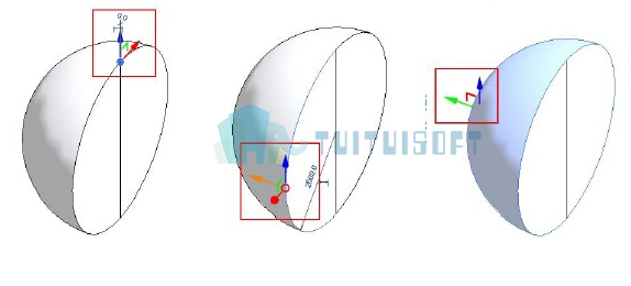 腿腿教学网-Revit教程| Revit中如何利用体量创建球体，半球体，椭球体