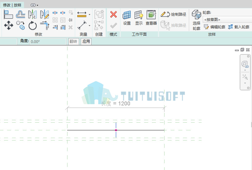 2018-11-03_132240.jpg 腿腿教学网-Revit教程| Revit用基于线的常规模型快速绘制窗帘盒