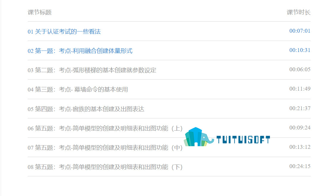 2018-11-04_230343.jpg 腿腿教学网-bim考试视频教程在哪里可以观看?