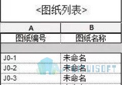 腿腿教学网-Revit中如何创建图纸列表