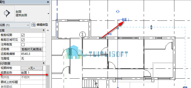 2018-11-11_134417.jpg 腿腿教学网-Revit剖面工具的应用