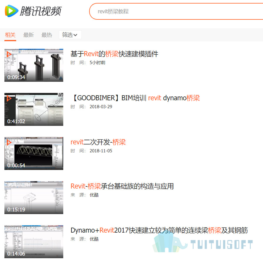 腾讯.jpg 腿腿教学网-哪里可以看revit桥梁视频教程