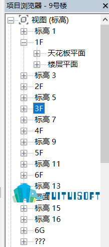 2018-11-13_223930.jpg 腿腿教学网-Revit中浏览器组织的设置方式