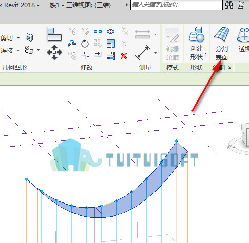 2018-11-14_140307.jpg 腿腿教学网-Revit中如何制作自适应门框构件(一)