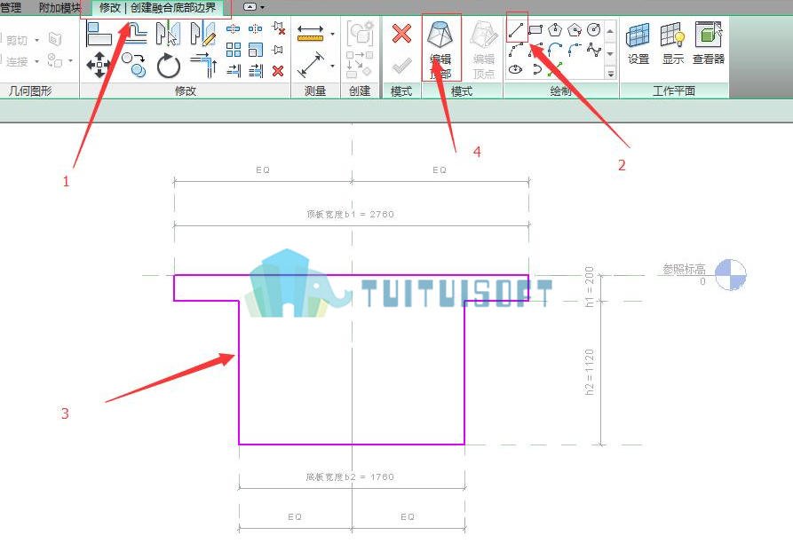 腿腿教学网-revit中如何创建变截面梁