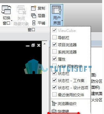 腿腿教学网-你需要掌握的revit快捷键