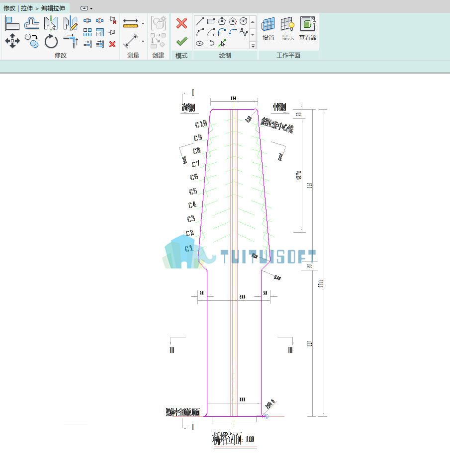 腿腿教学网-revit桥梁建模中桥塔的搭建