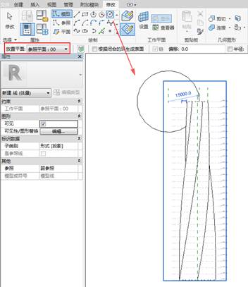 clip_image032.jpg 腿腿教学网-BIM等级考试二级考试-建筑专业-Revit体量练习