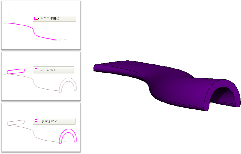 腿腿教学网-Revit2019如何创建放样融合