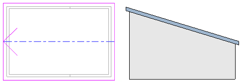 腿腿教学网-Revit2019关于坡度箭头说明