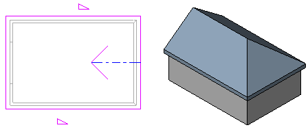 腿腿教学网-Revit2019关于坡度箭头说明