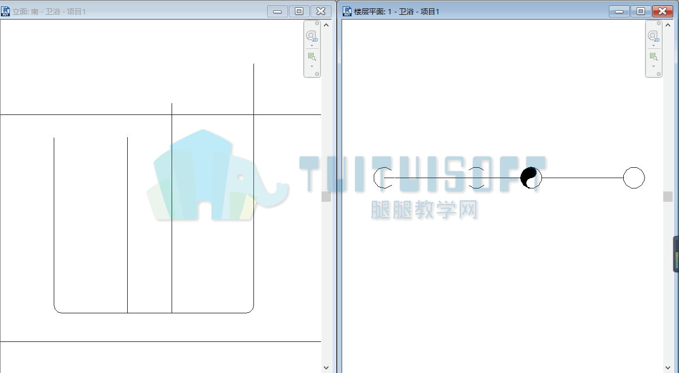 2(2).png 腿腿教学网-Revit中的立管符号设置