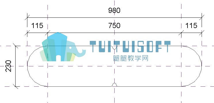 5.png 腿腿教学网-如何运用体量创建桥墩不同的曲线模型