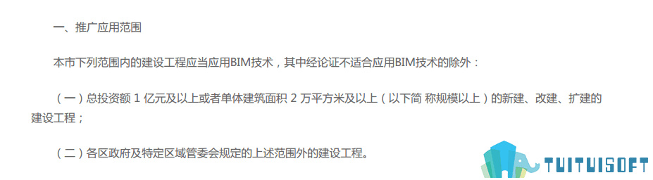 腿腿教学网-BIM政策风向标——上海市—《关于进一步加强上海市建筑信息模型技术推广应用的通知》