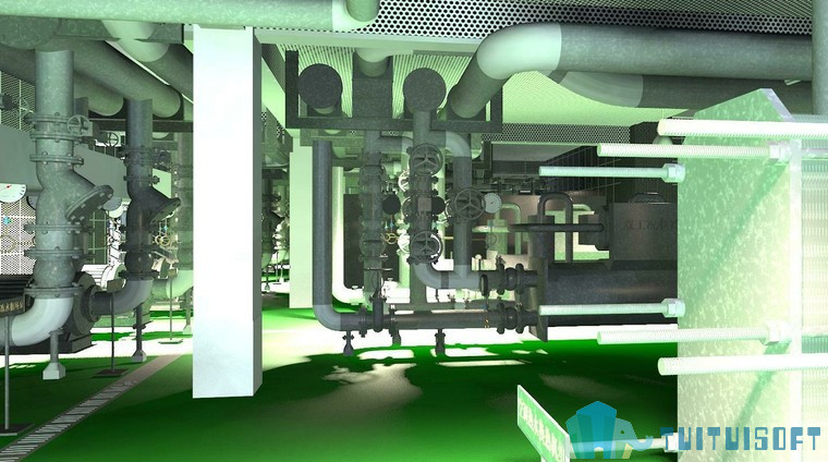 16.jpg 腿腿教学网-有没有BIM机电模型的图片?BIM机电建模效果图长什么样?
