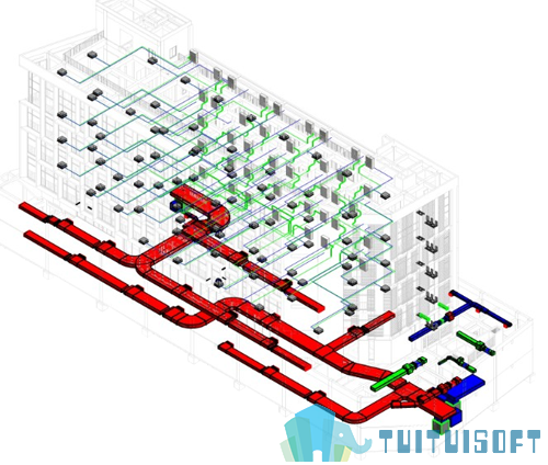 11.png 腿腿教学网-BIM机电建模时应该注意什么?BIM机电建模注意事项是什么?
