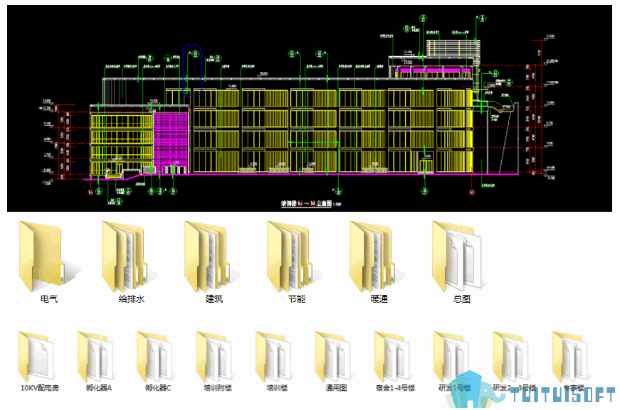 腿腿教学网-BIM机电学习指南—BIM机电全专业CAD图纸下载地址