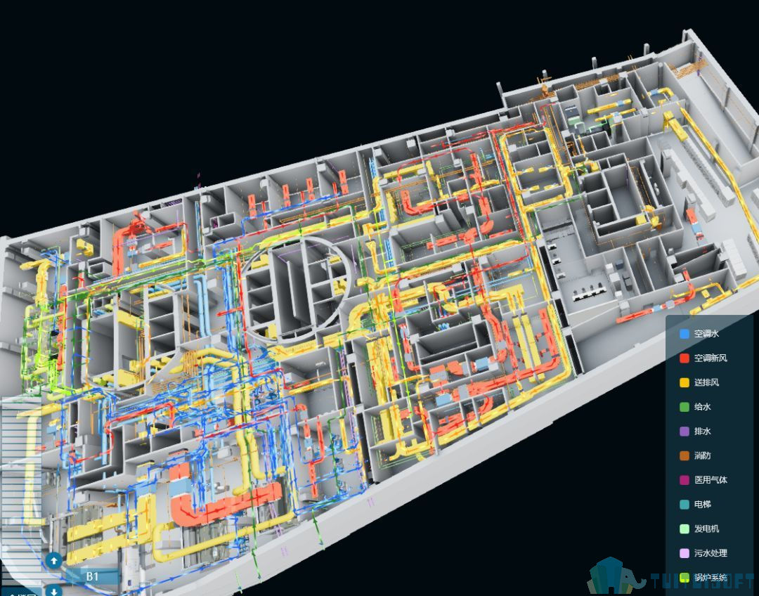 腿腿教学网-BIM机电施工应用概述—BIM的高速机电施工技术