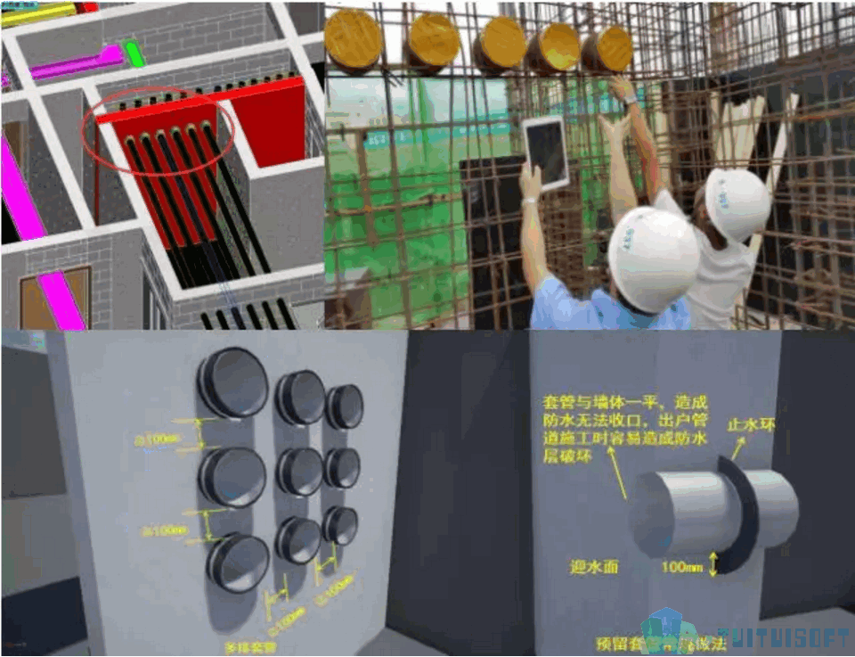 腿腿教学网-建筑工程项目实施过程中有哪些BIM技术应用？项目实施BIM技术应用总结一
