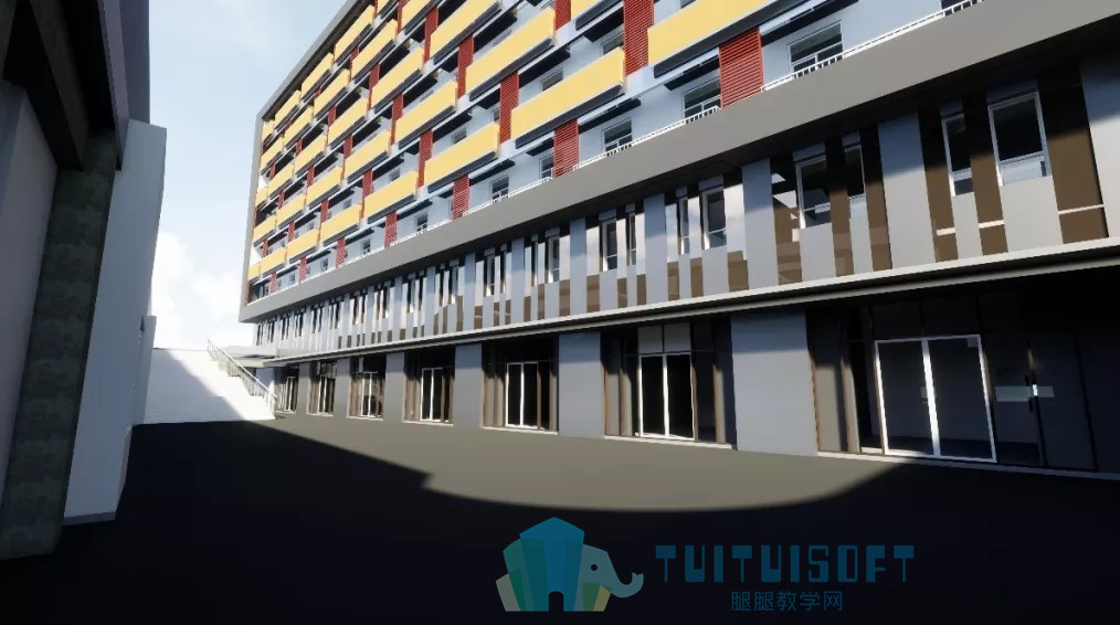 腿腿教学网-BIM技术在上海托马斯实验学校新建工程中的应用