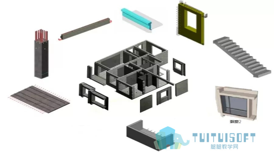 腿腿教学网-深度了解BIM技术在装配式建筑中的应用价值