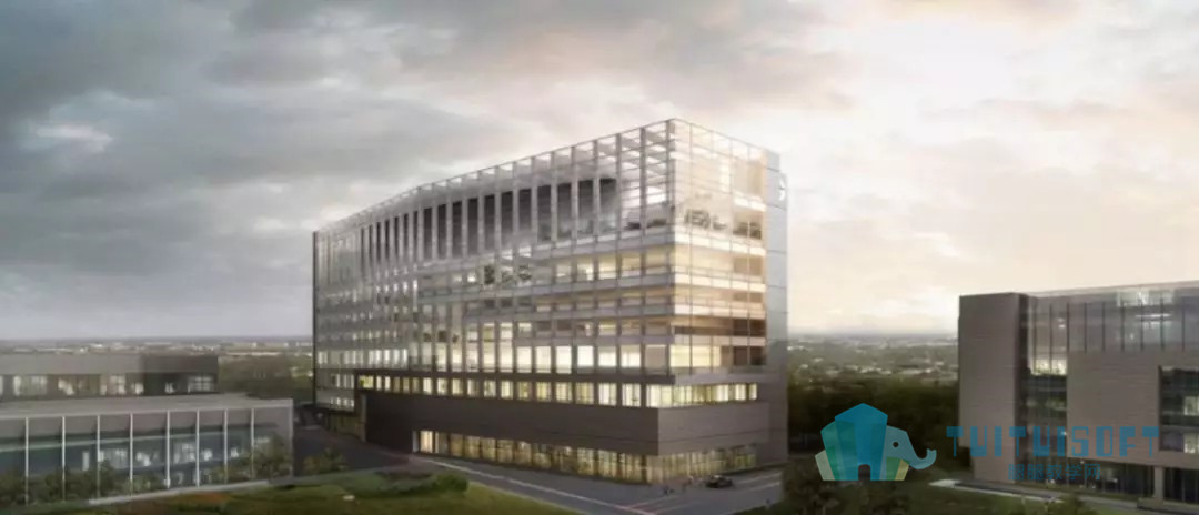 腿腿教学网-BIM应用案例丨上海市轨道交通网络运营指挥调度大楼