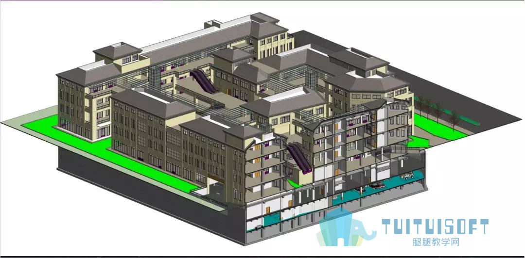 腿腿教学网-装配式建筑：设计BIM的十大典型应用