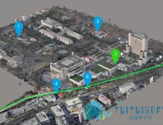 腿腿教学网-BIM+倾斜摄影结合，实景三维应用锦上添花