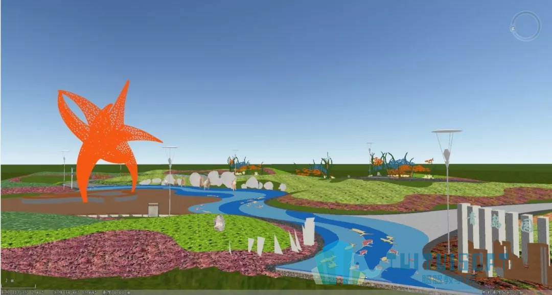 腿腿教学网-BIM（建筑信息模型）在园林/景观设计中的应用