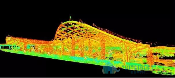 腿腿教学网-【逆向BIM】三维激光扫描在钢结构形变检测中的应用