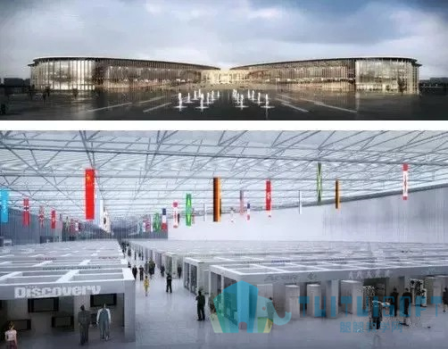 腿腿教学网-BIM技术助力进博会为“四叶草”打造钢铁脊梁