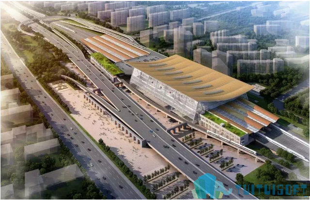 腿腿教学网-基于BIM管线综合方案案例——清河车站BIM管线综合设计应用