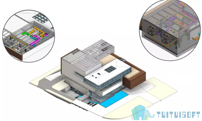14.png 腿腿教学网-BIM案例分享—程十发美术馆新建工程BIM应用
