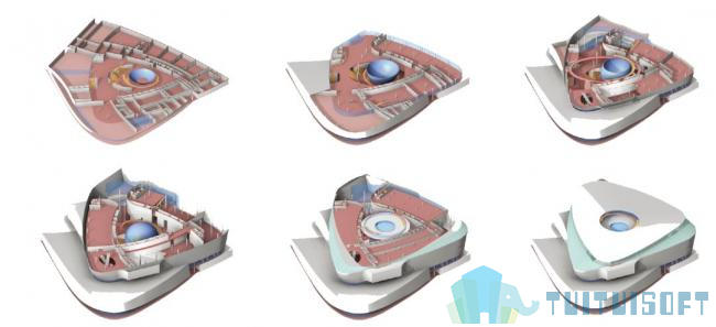 5d48f37b64aab.jpg 腿腿教学网-BIM施工动画应用——视觉表现