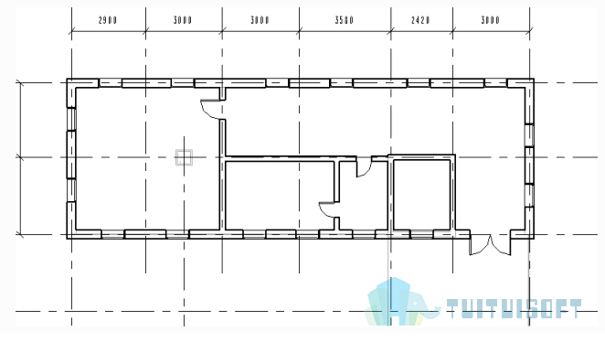 腿腿教学网-Revit入门级教程第六章-Revit门、窗（建模示例）