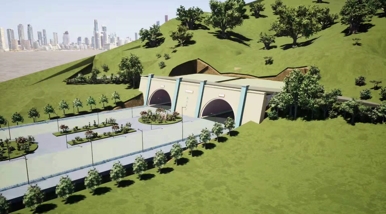 腿腿教学网-公路隧道bim应用案例图片