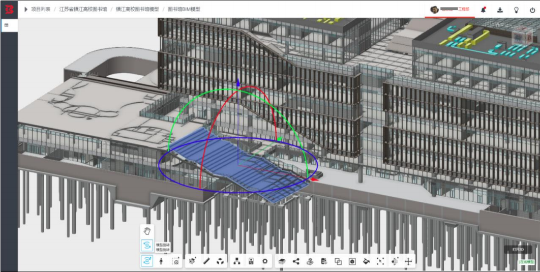 image.png 腿腿教学网-毕埃慕BDIP建筑数据集成平台常见问题-模型的基本浏览操作