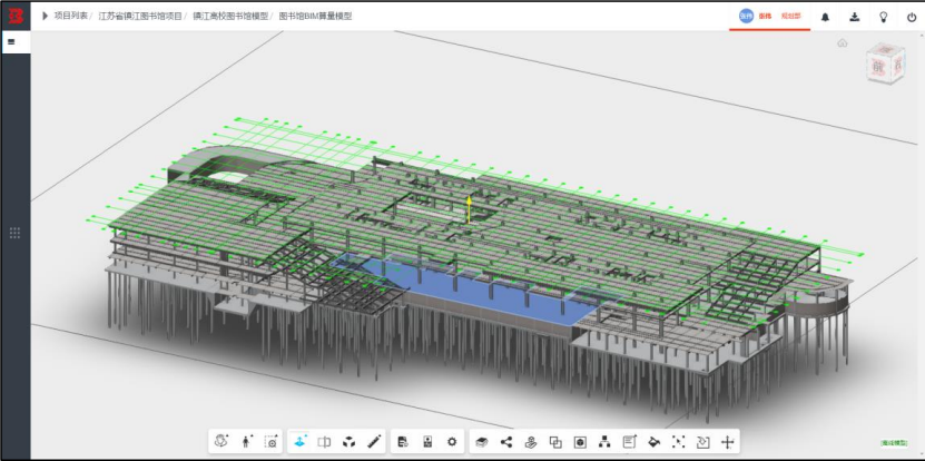 image.png 腿腿教学网-毕埃慕BDIP建筑数据集成平台常见问题-模型的基本浏览操作