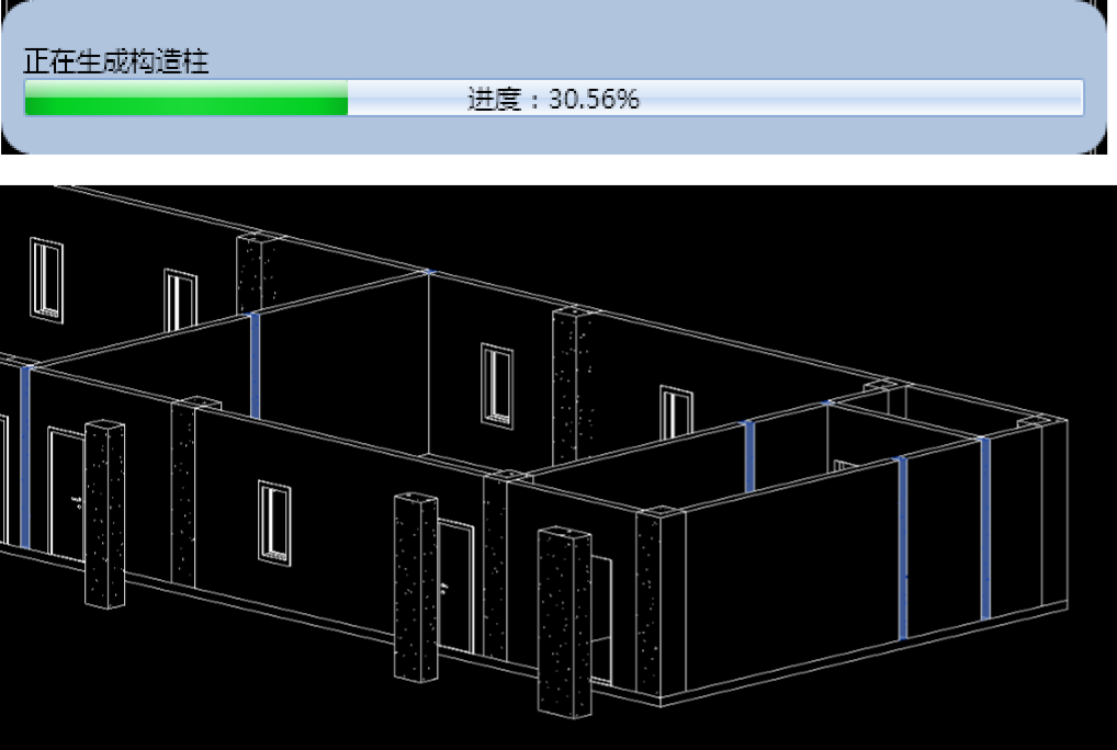 腿腿教学网-海迈建模（土建）常见问题-如何进行智能布置