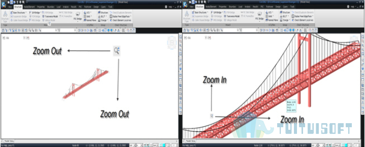 腿腿教学网-迈达斯软件丨Midas Civil动态视图