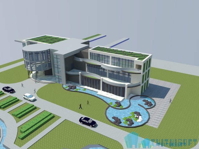 腿腿教学网-BIM技术应用汇——医院建筑设计