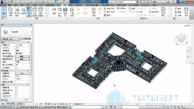 腿腿教学网-BIM项目案例丨BIM技术在医疗中心项目中的应用