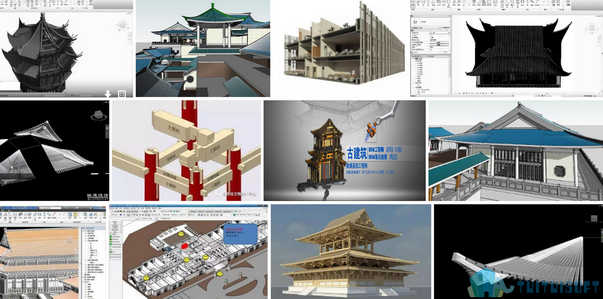 BIM古建筑 腿腿教学网-古建筑的灵魂是否会凋零?看BIM技术是如何留住希望的
