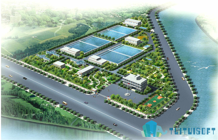腿腿教学网-市政工程需要什么技术？BIM在市政污水厂中有哪些应用点？