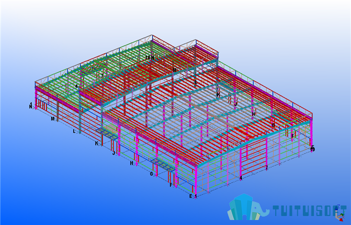 腿腿教学网-Tekla软件建模怎么样？三维建模效果好吗？