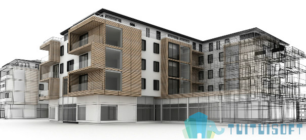应用BIM,建筑BIM,住宅BIM 腿腿教学网-一定要“高大上”的建筑才能用BIM?普通住宅也能应用BIM!