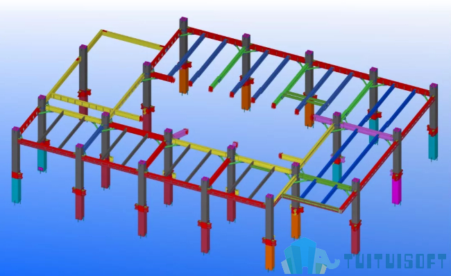 应用BIM,BIM软件,Tekla 腿腿教学网-干货!如何应用BIM软件Tekla开展钢结构装配一体化?